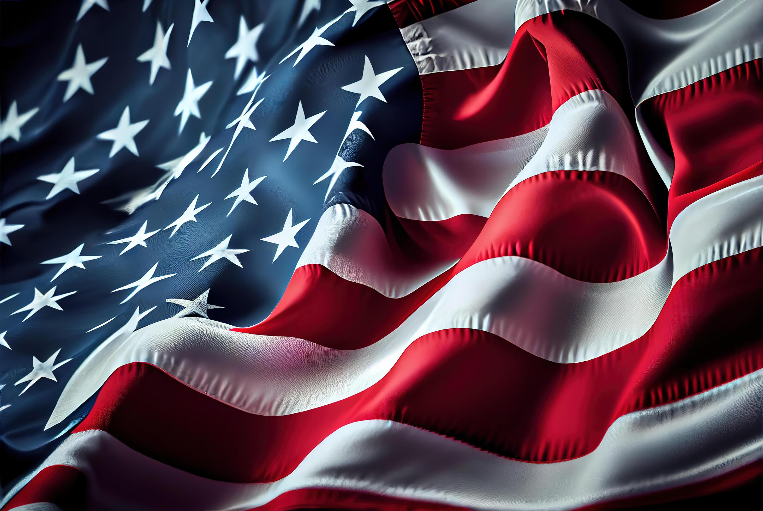 American flag background